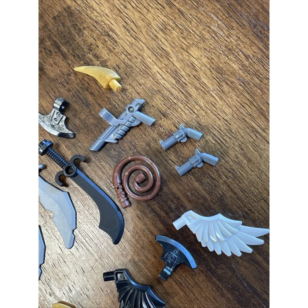 Lego Minfigure Accessory Weapons Lot of 21